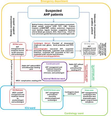 In-hospital Routes of Acute Heart Failure Admissions During COVID-19